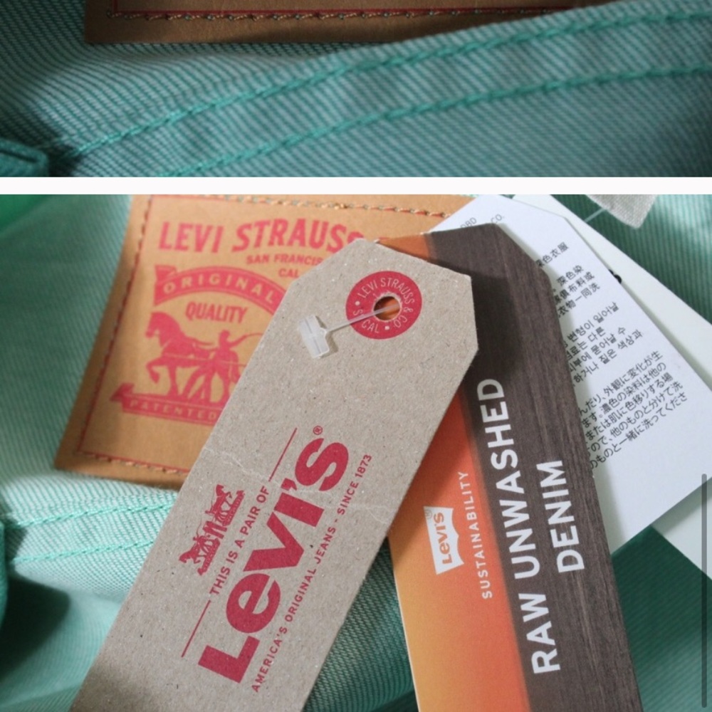 Levi Strauss Co. Trucker Denim Jean Jacket Mint